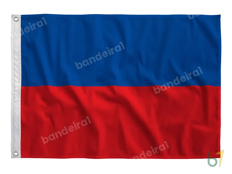 Bandeira do Haiti — poliéster — vista frontal