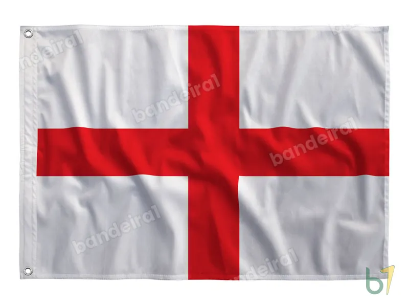 Bandeira da Inglaterra — poliéster — vista frontal